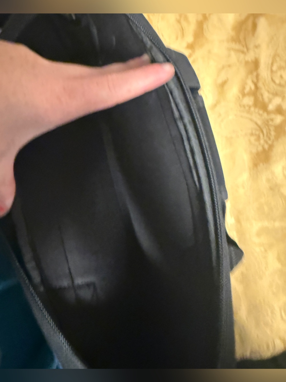 Blue Men's Laptop Briefcase team bcps - Picture 7 of 9
